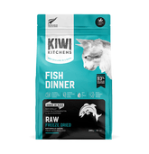 Kiwi Kitchens Freeze - Dried Fish Cat Dinner (3 Weights) - Furbabies Online